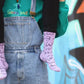 Titties socks - purple | Eat Mielies - de inKijk