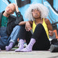 Titties socks - purple | Eat Mielies - de inKijk