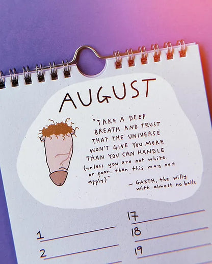 Willy birthday calendar | Eat Mielies - de inKijk