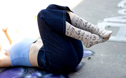 Titties socks - beige | Eat Mielies