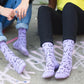 Titties socks - purple | Eat Mielies - de inKijk