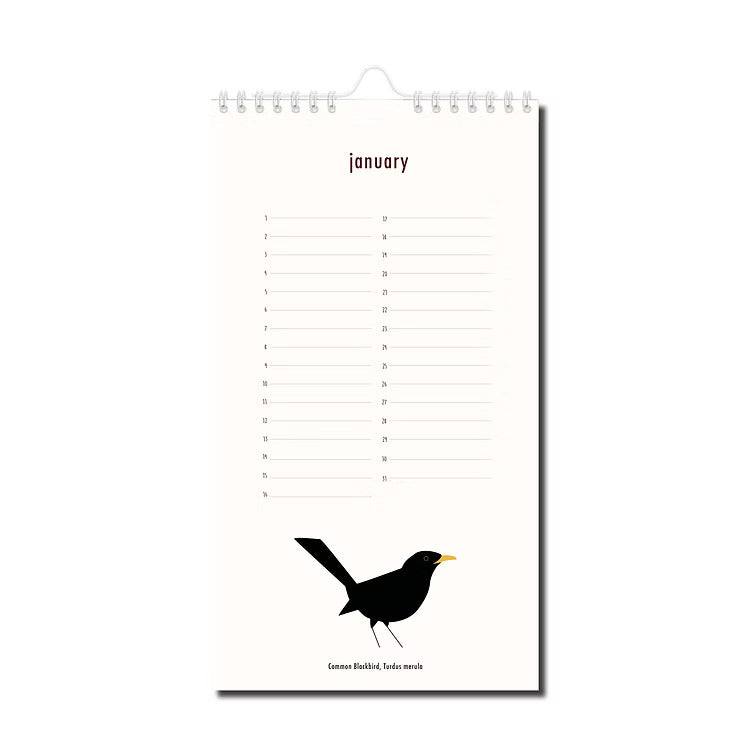 Bird-day calendar - vogels | De Lange Tafel - de inKijk