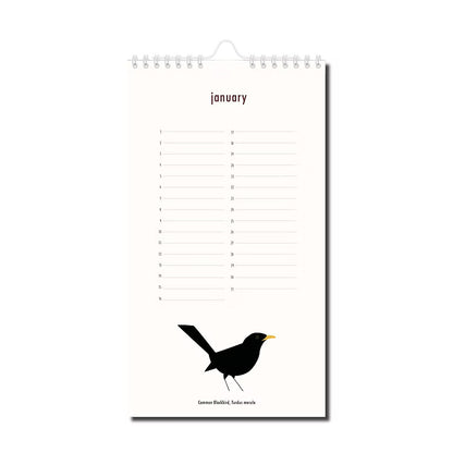 Bird-day calendar - vogels | De Lange Tafel - de inKijk