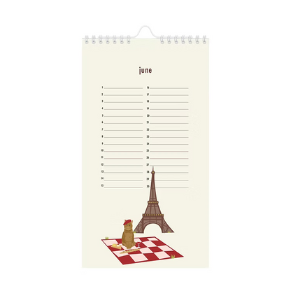 Birthday calendar - Katten | De Lange Tafel