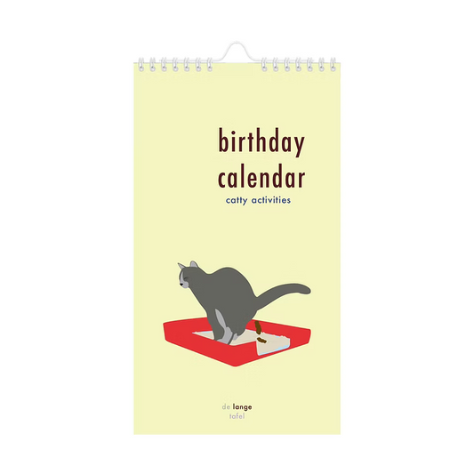 Birthday calendar - Katten | De Lange Tafel