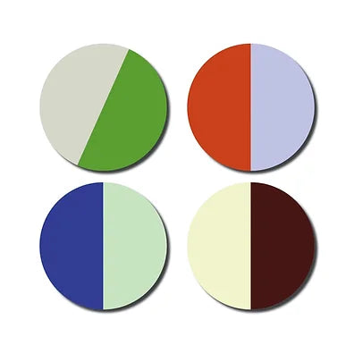 Onderzetters - Duo colored | De Lange Tafel