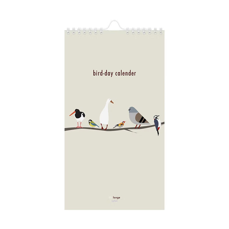 Bird-day calendar - vogels | De Lange Tafel - de inKijk