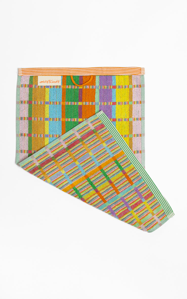 Guest towel duo - #70 - criss cross | Foekje Fleur