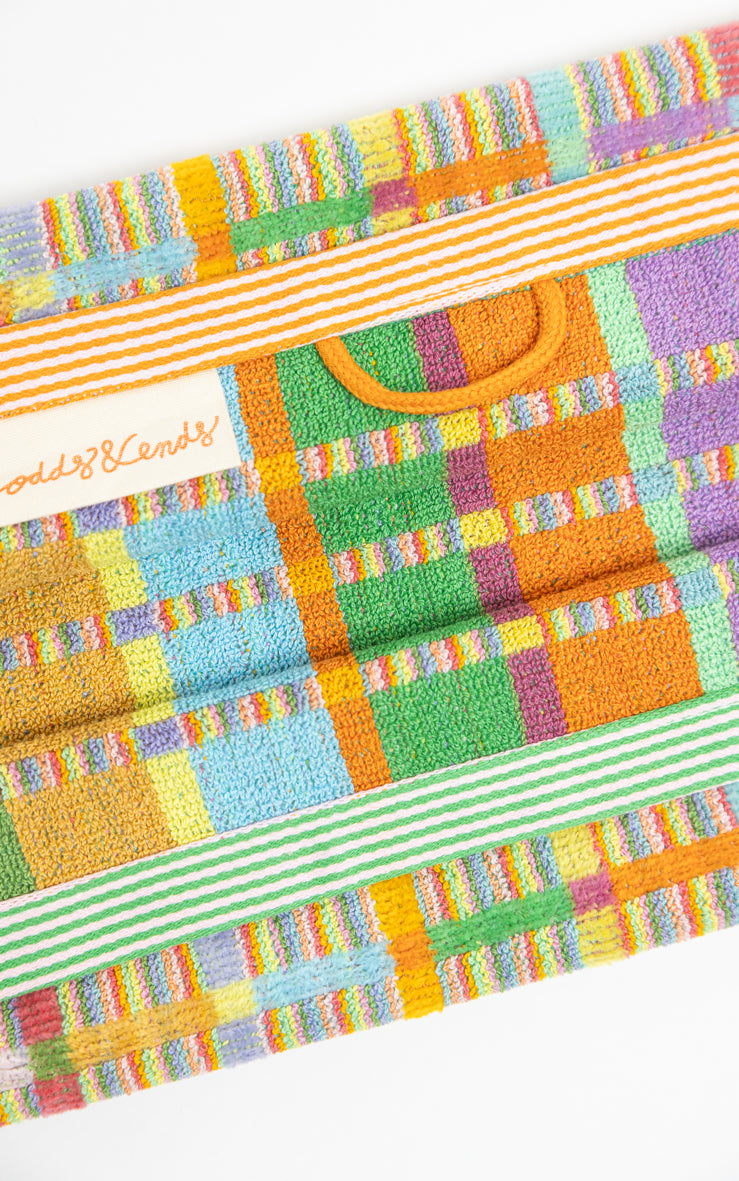 Guest towel duo - #70 - criss cross | Foekje Fleur