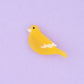 yellow canari bird hair clip - cocuou suzette