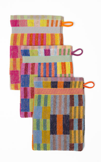 Wash cloth trio - #72 - tulip quilt | Foekje Fleur