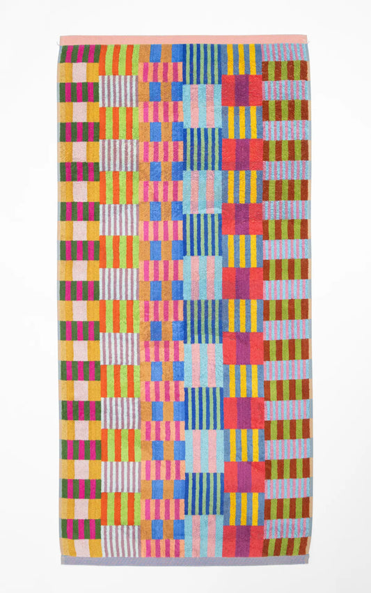 Bath towel - edition 73 - tulip quilt | Foekje Fleur
