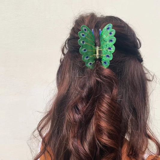 Peacock hair claw | Coucou Suzette