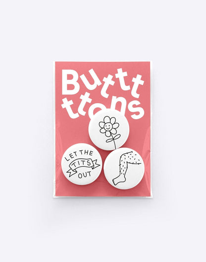 Butt-Ons – Let the tits out | Dicks Don't Lie
