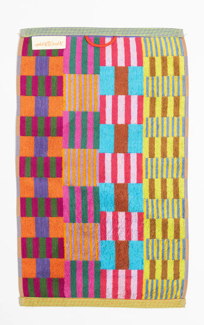 Guest towel duo - edition 75 - tulip quilt | Foekje Fleur