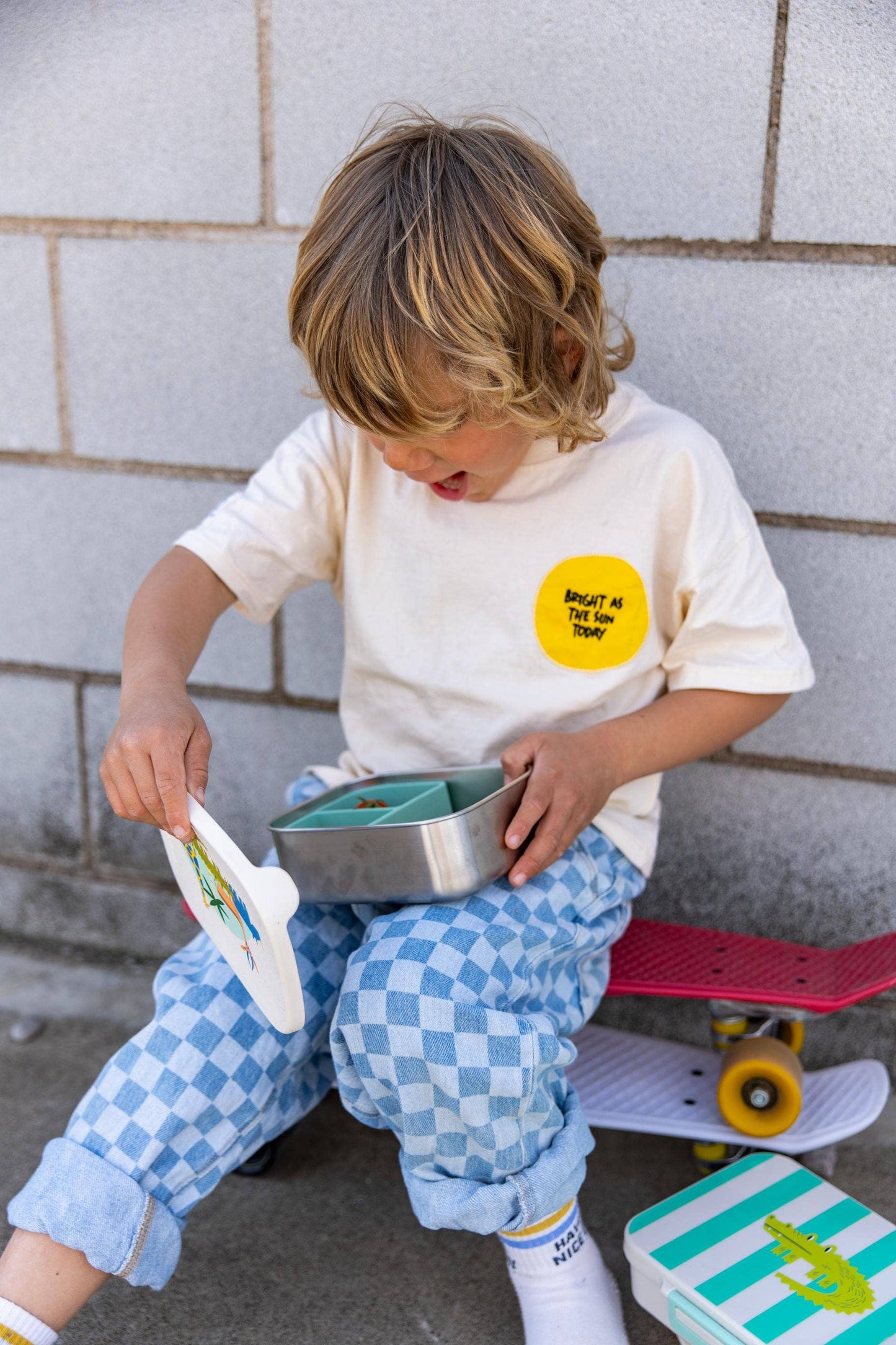 Roestvrijstalen Lunchbox Cherry Pop | The Cotton Cloud
