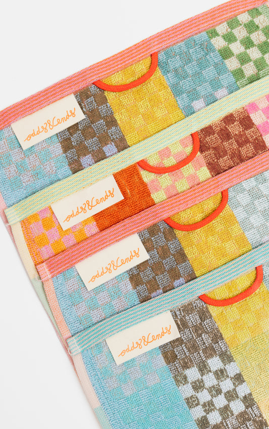 Multi cloth duo - edition 78 - checkered check | Foekje Fleur
