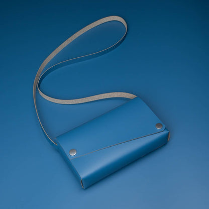 S  Bag - Blue - Recyled Leather | LEMUR