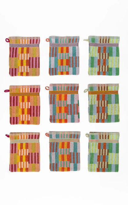 Wash cloth trio - #80 - tulip quilt | Foekje Fleur