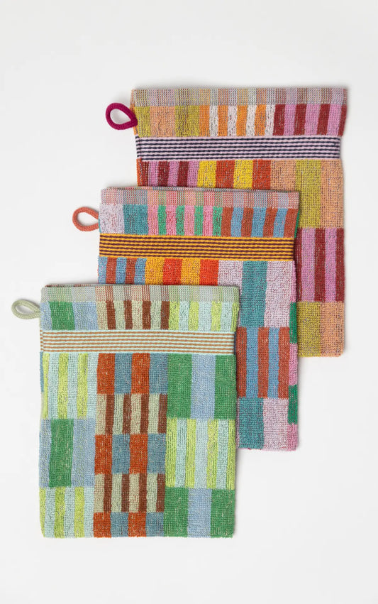 Wash cloth trio - #80 - tulip quilt | Foekje Fleur