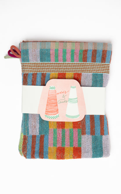 Wash cloth trio - #80 - tulip quilt | Foekje Fleur