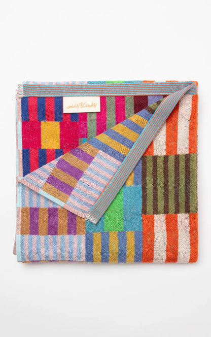 Bath towel - #81 - tulip quilt | Foekje Fleur