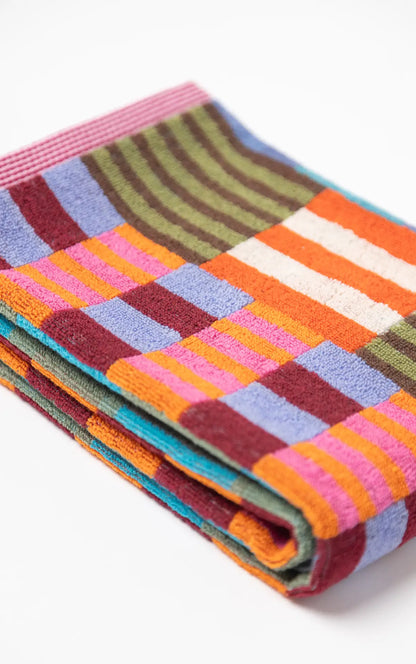 Bath towel - #81 - tulip quilt | Foekje Fleur