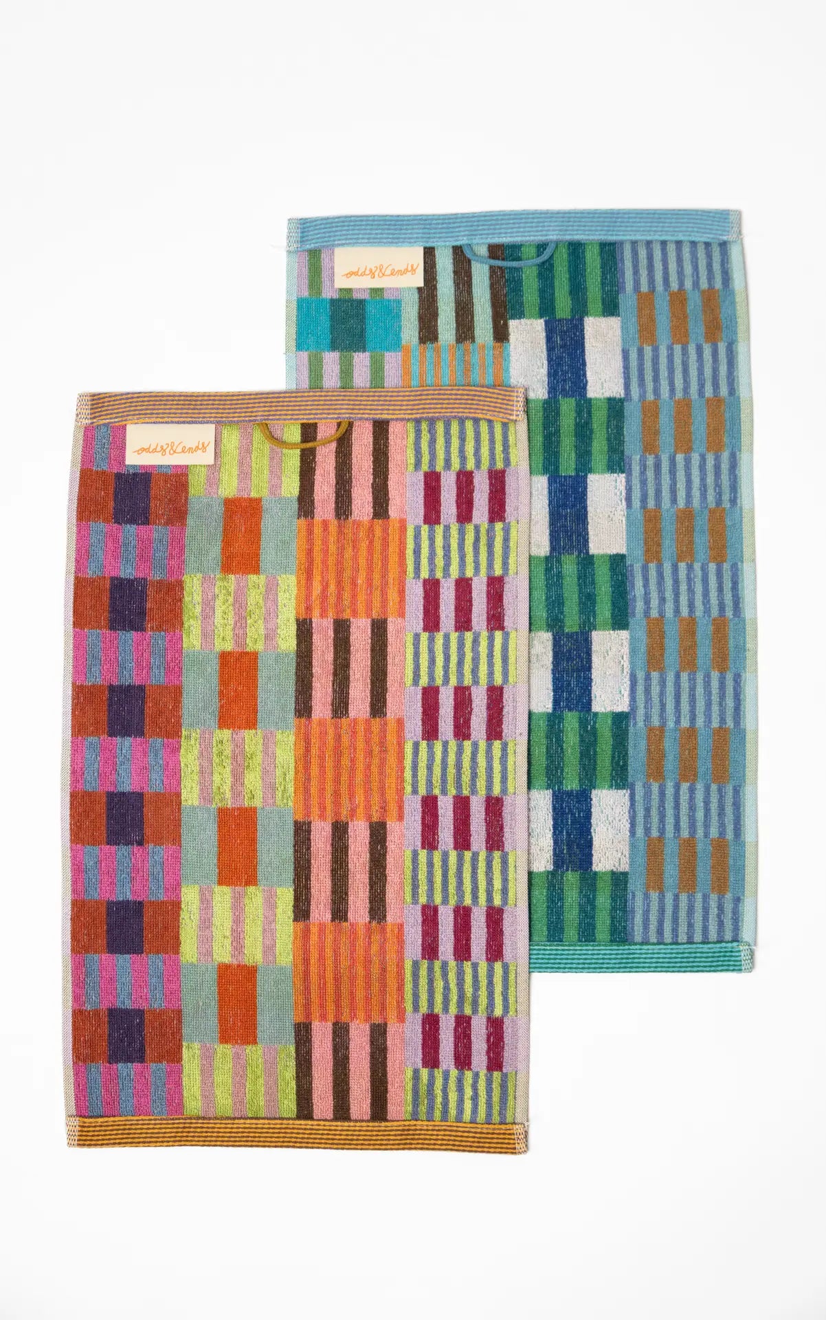 Guest towel duo - #83 - tulip quilt | Foekje Fleur