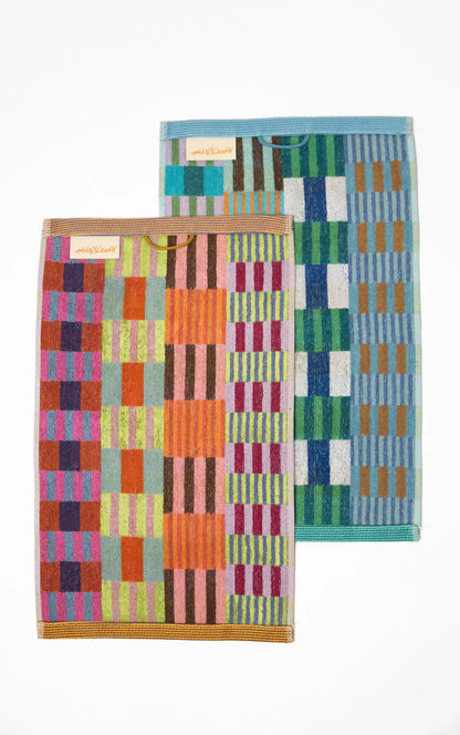 Guest towel duo - #83 - tulip quilt | Foekje Fleur