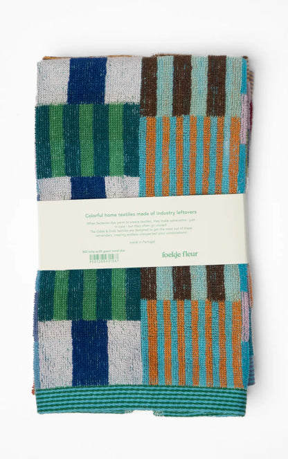 Guest towel duo - #83 - tulip quilt | Foekje Fleur