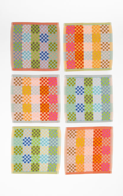 Multi cloth duo - #84 - checkered check | Foekje Fleur