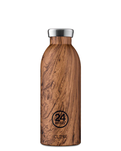 Wood sequioa - clima bottle - 500ml | 24Bottles - de inKijk
