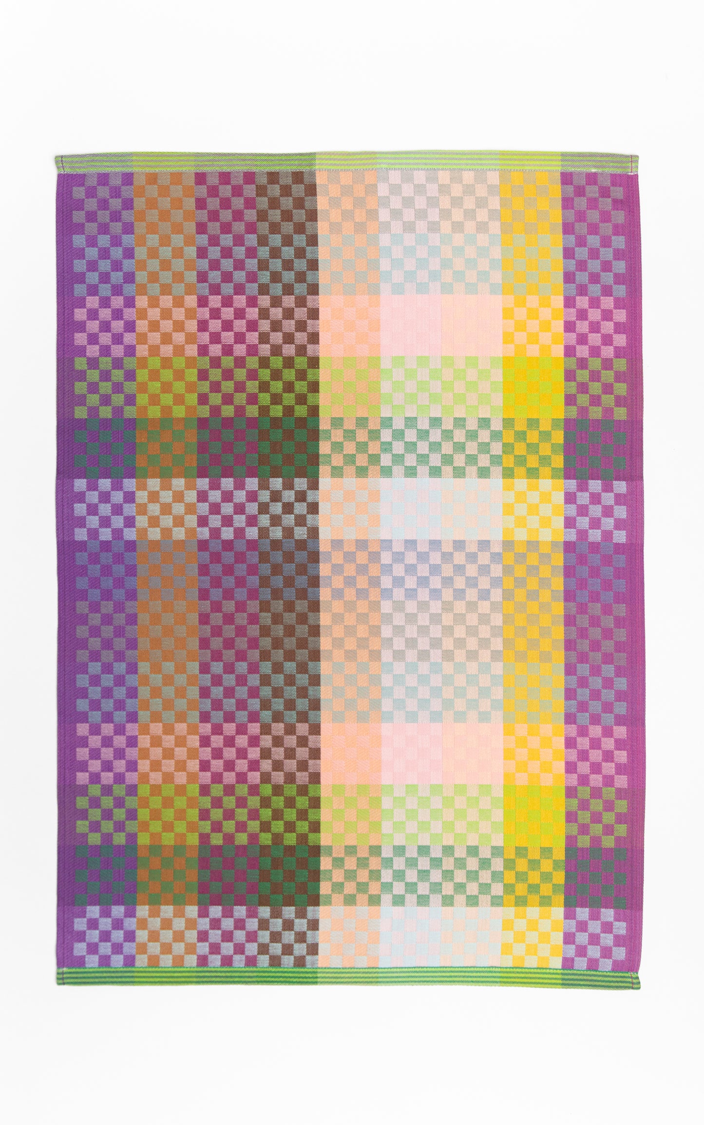 Tea towel - #86B - checkered check | Foekje Fleur