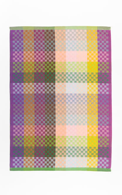 Tea towel - #86B - checkered check | Foekje Fleur