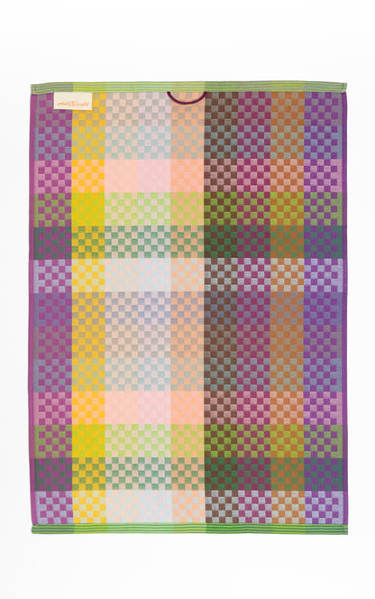 Tea towel - #86B - checkered check | Foekje Fleur