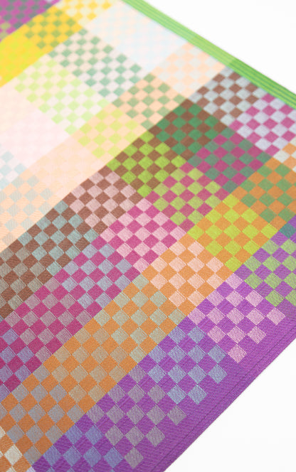 Tea towel - #86B - checkered check | Foekje Fleur