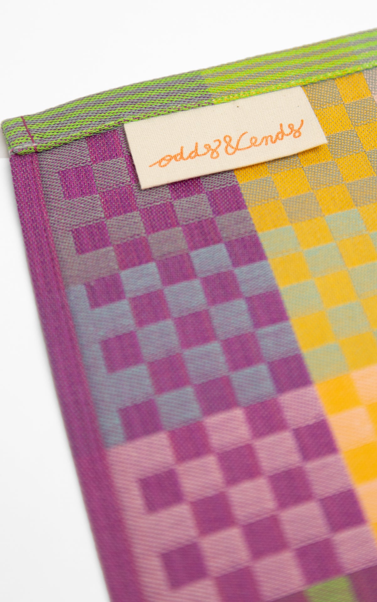 Tea towel - #86B - checkered check | Foekje Fleur