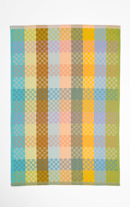 Tea towel - #87A - checkered check | Foekje Fleur