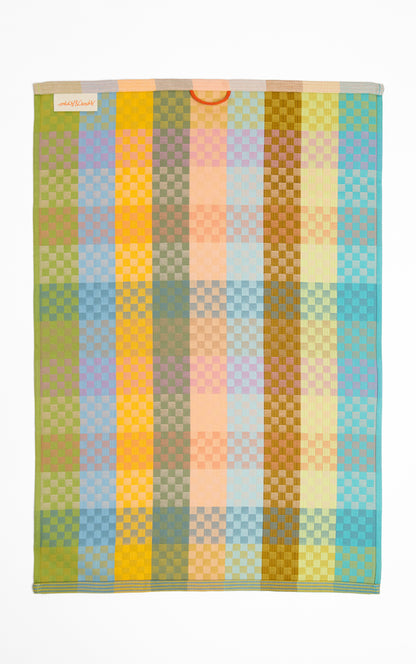 Tea towel - #87B - checkered check | Foekje Fleur