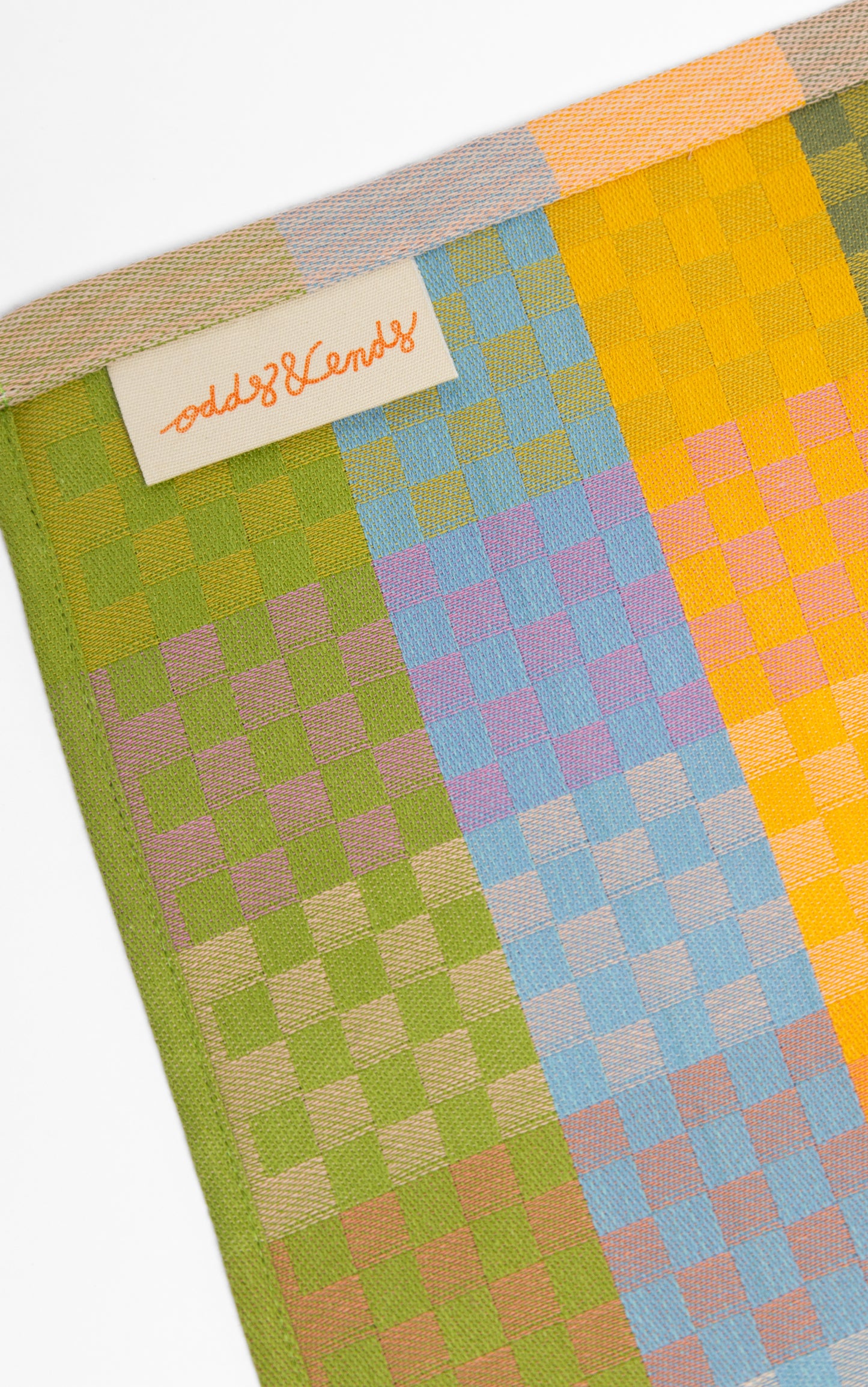 Tea towel - #87B - checkered check | Foekje Fleur