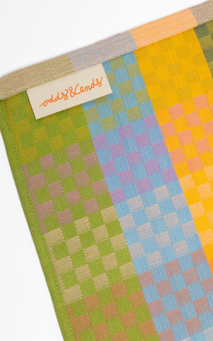 Tea towel - #87B - checkered check | Foekje Fleur