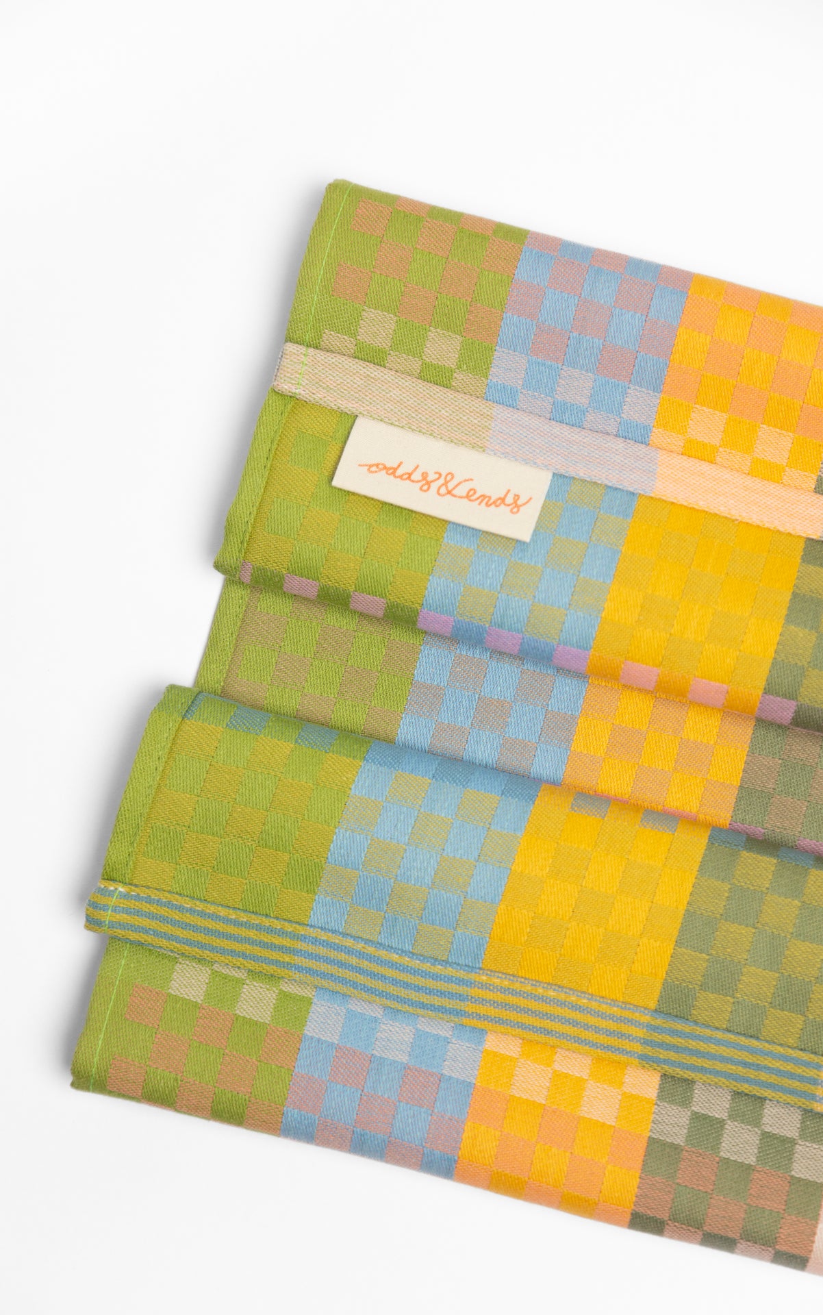 Tea towel - #87B - checkered check | Foekje Fleur