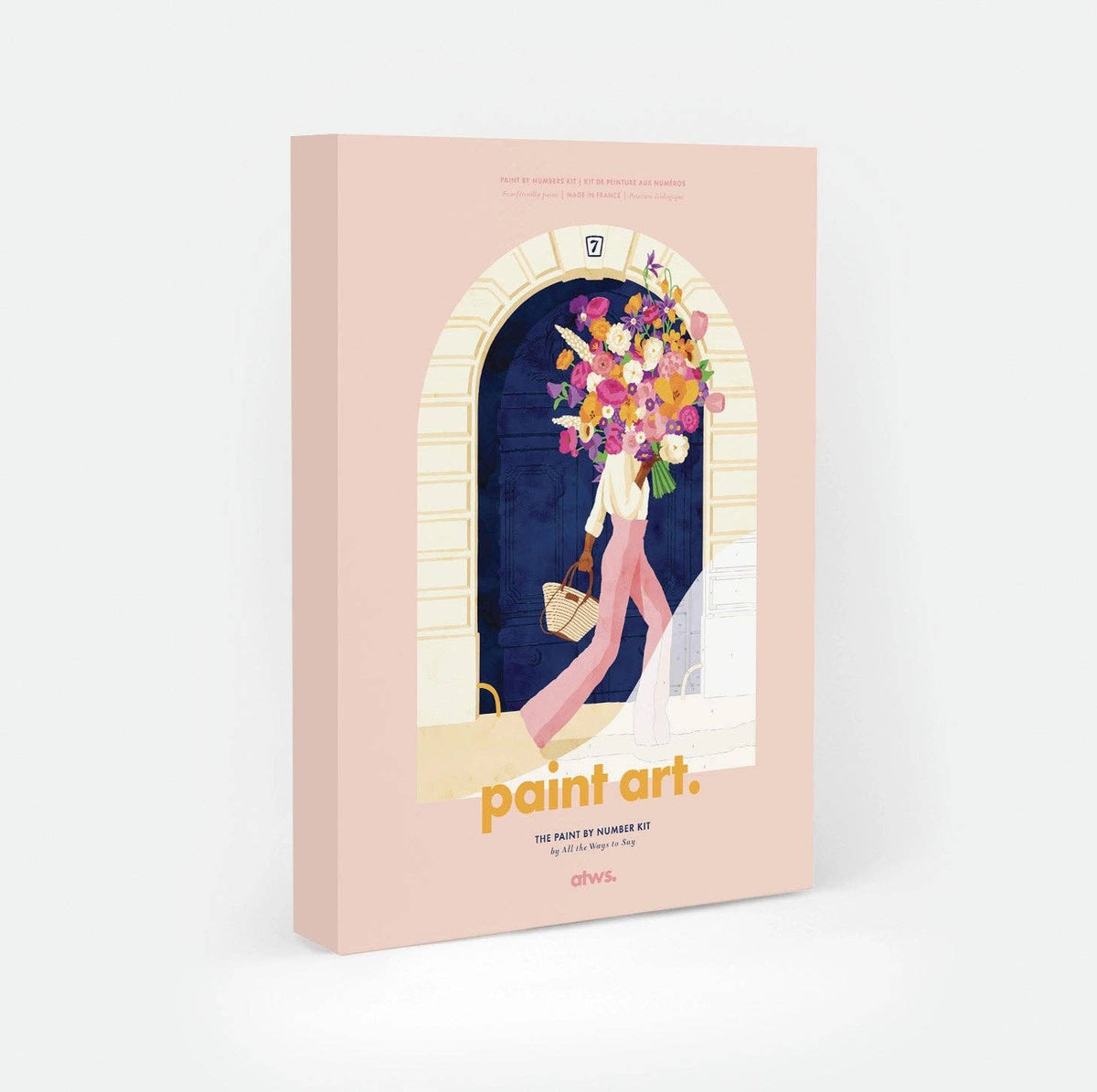 Parisian Door - Paint-by-numbers-kit | All The Ways To Say