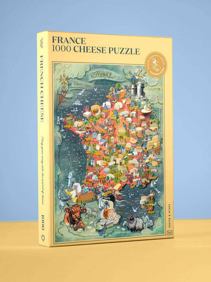 Frankrijk Kaaspuzzel | Water & Wines
