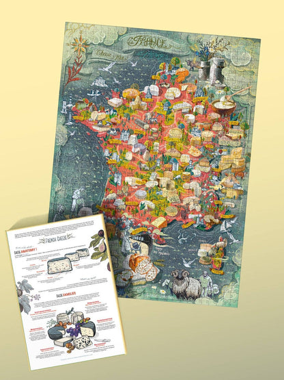 Frankrijk Kaaspuzzel | Water & Wines