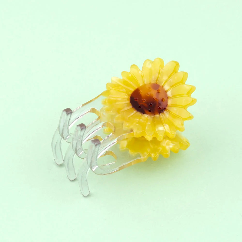 Sunflower mini hair claw | Coucou Suzette