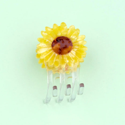 Sunflower mini hair claw | Coucou Suzette