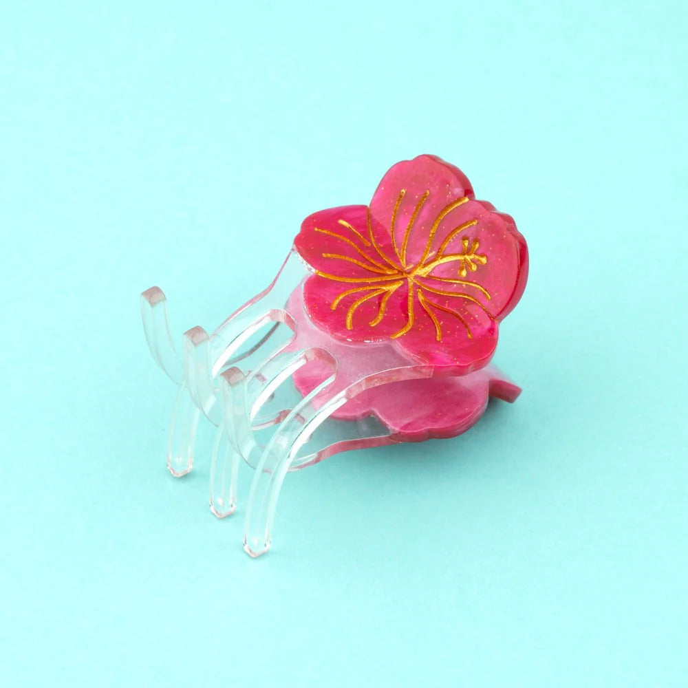 Hibiscus mini hair claw | Coucou Suzette