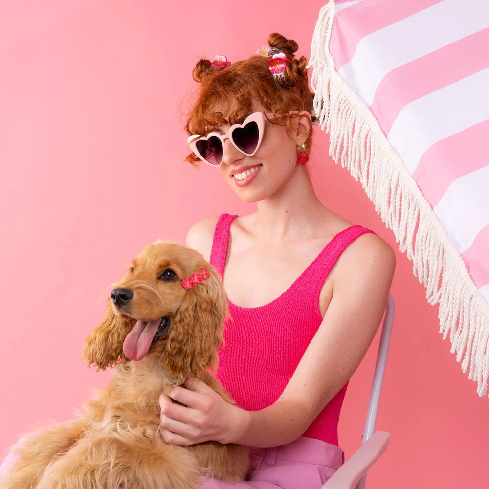 Hibiscus mini hair claw | Coucou Suzette