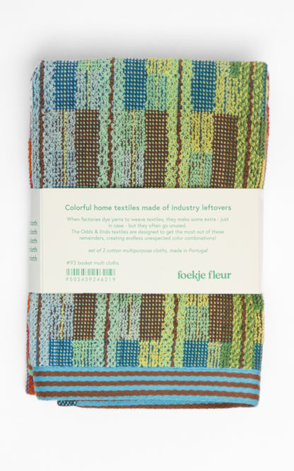 Multi cloth duo - #93 - basket | Foekje Fleur